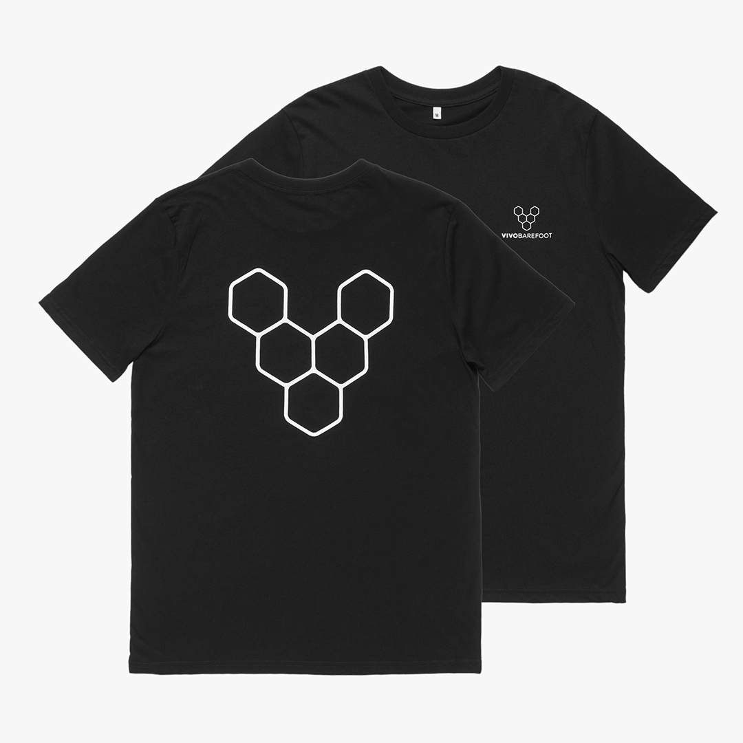 Vivobarefoot T-Shirt Unisex Black