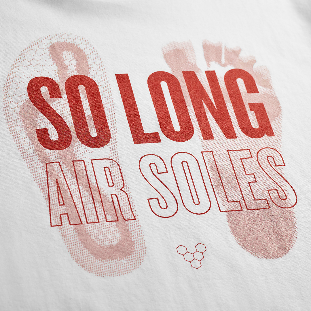 Vivobarefoot So Long Airsoles T-Shirt Unisex White