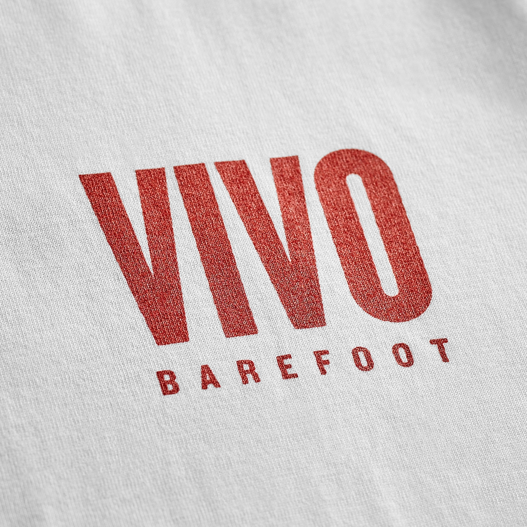 Vivobarefoot So Long Airsoles T-Shirt Unisex White 3 Vivobarefoot So Long Airsoles T-Shirt Unisex White