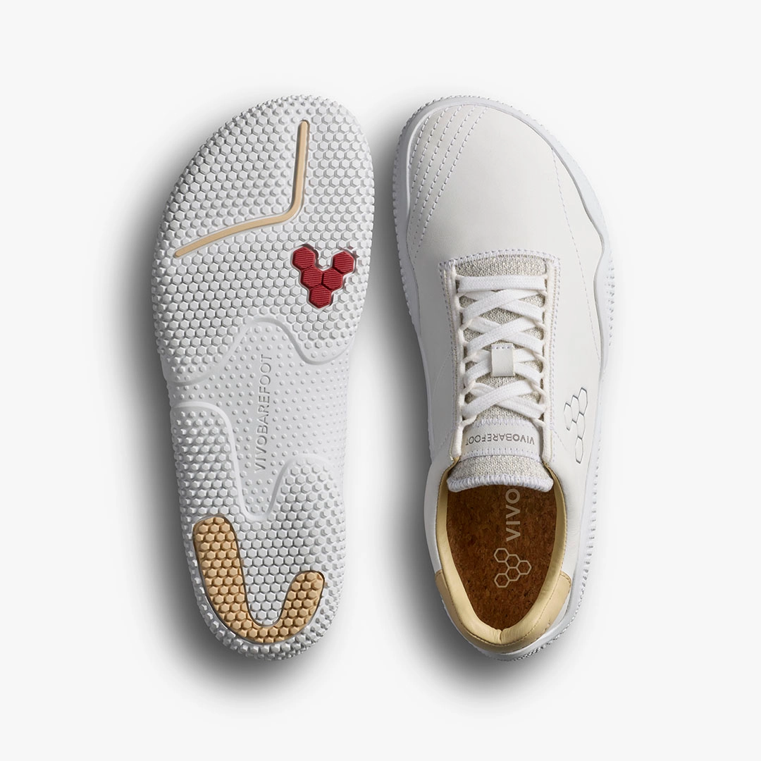 Motus Studio Sneaker Leather Mens Bright White