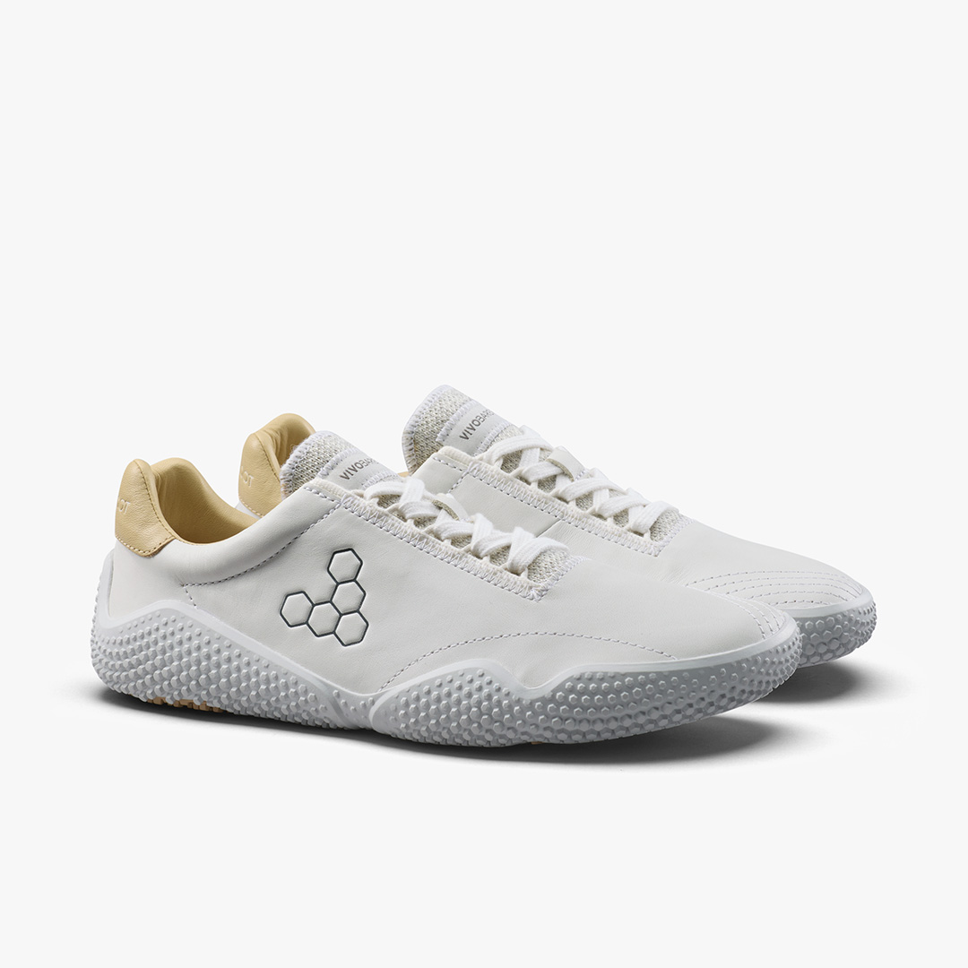 Motus Studio Sneaker Leather Mens Bright White