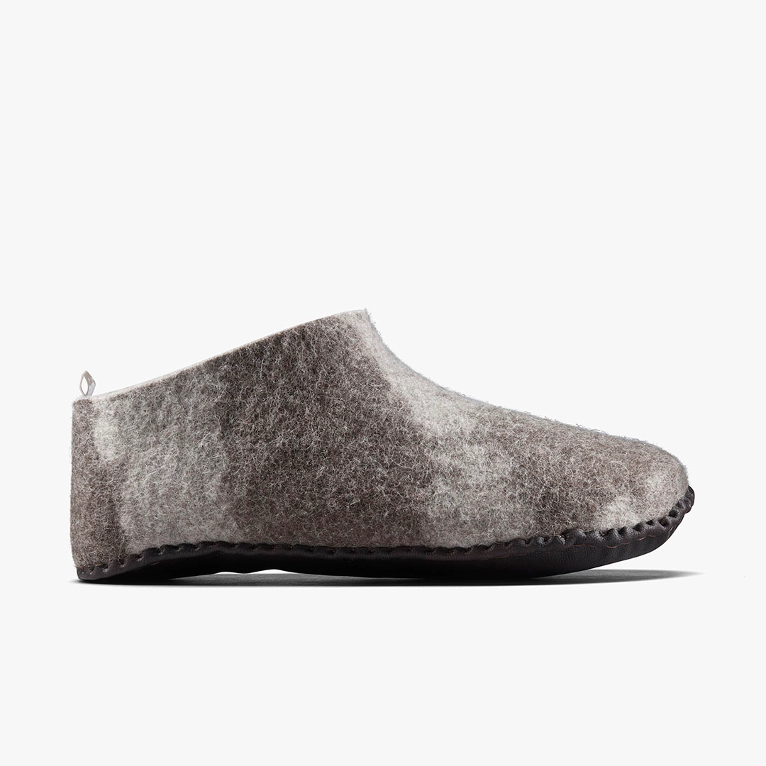 Mim Felt Slipper II Natural Falcon